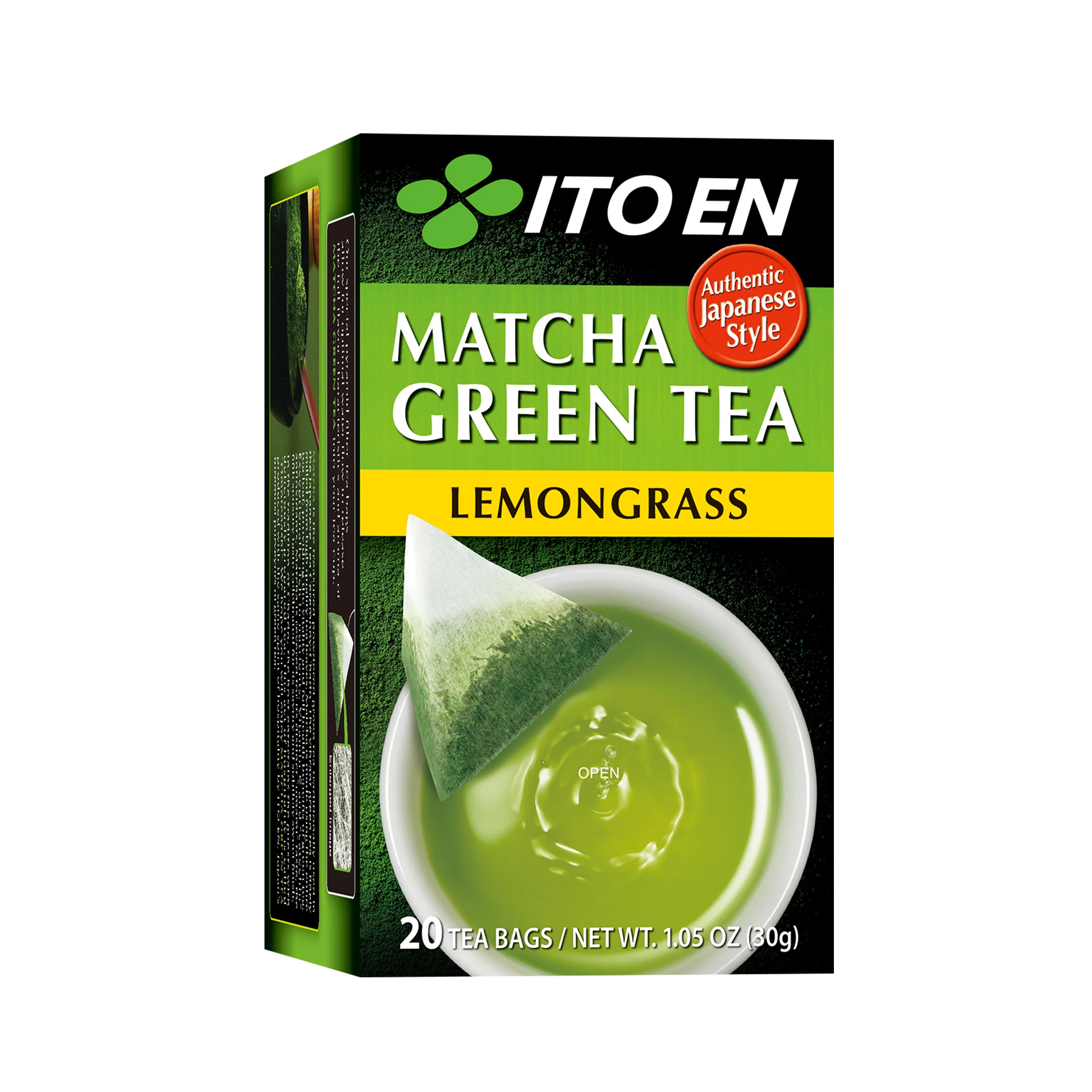 Matcha Green Tea Lemongrass Tea Bags