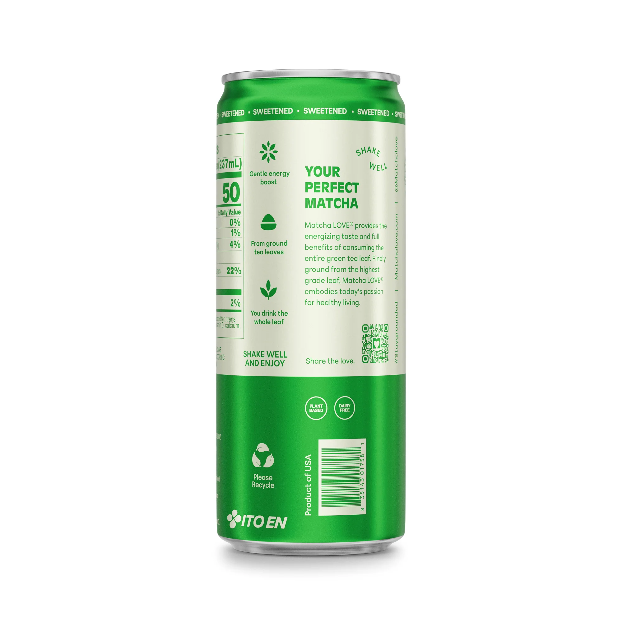Sweetened Matcha + Green Tea - Image 4
