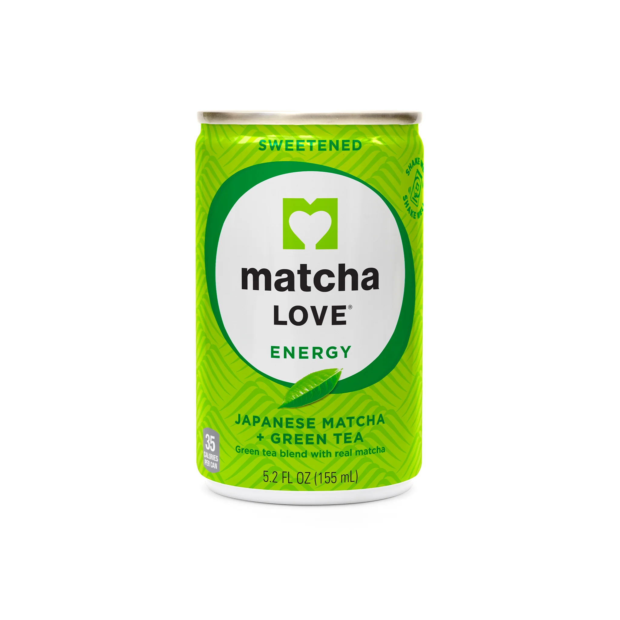Sweetened Matcha + Green Tea Energy Shot